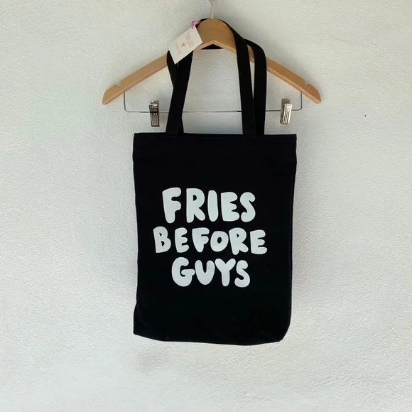 BOGO Fries Before Guys Canvas Tote - Picture 2 of 6